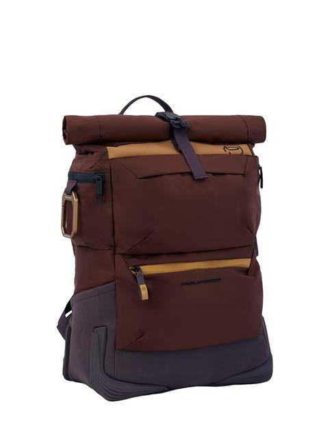 CAMPIONARIO - CORNER 2.0 Zaino porta PC 15,6", con cover antipioggia MARRONE - Zaini da lavoro porta PC