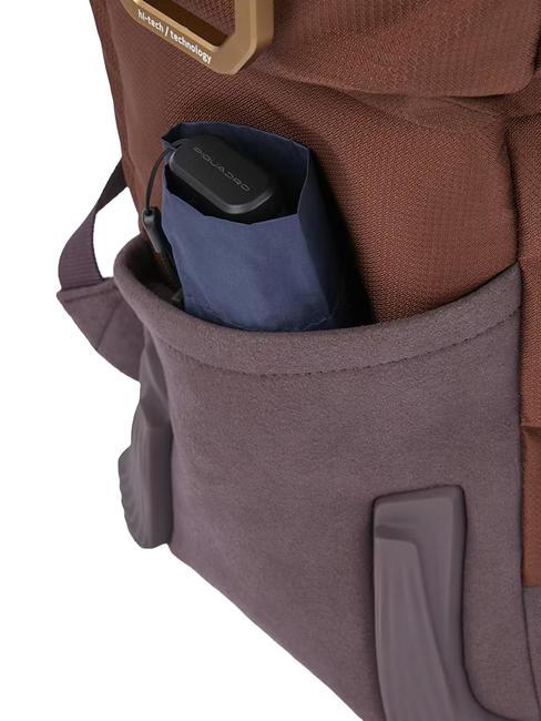 CAMPIONARIO - CORNER 2.0 Zaino porta PC 15,6", con cover antipioggia MARRONE - Zaini da lavoro porta PC