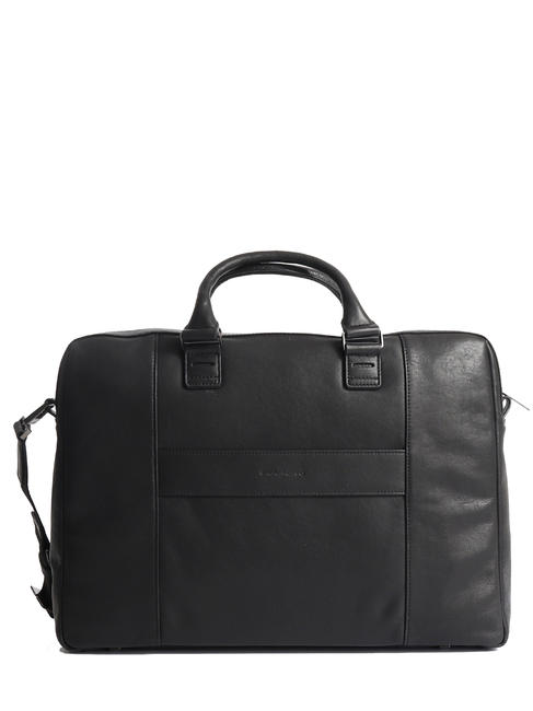 CAMPIONARIO -  NABUCCO Cartella in pelle porta pc 15.6" Nero - Cartelle Lavoro