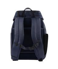 PIQUADRO CAMPIONARIO - FINN  Zaino porta PC 14", in pelle blu - Zaini da lavoro porta PC - 3