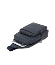 PIQUADRO CAMPIONARIO -  NABUCCO Zaino monospalla porta ipad mini blu - Zaini da lavoro porta PC - 3