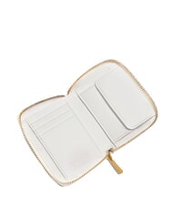 LIUJO LAPUFFY  Portafoglio Zip Around Medio OFFWHITE - Portafogli Donna - 2