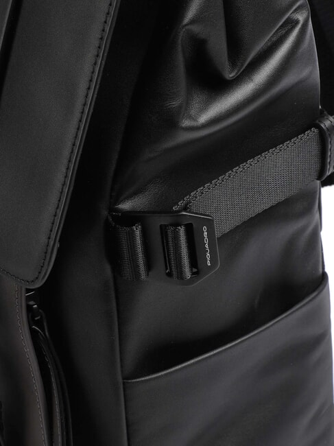 CAMPIONARIO - DAVID Zaino porta pc 15.6"pochette removibile Nero - Zaini da lavoro porta PC