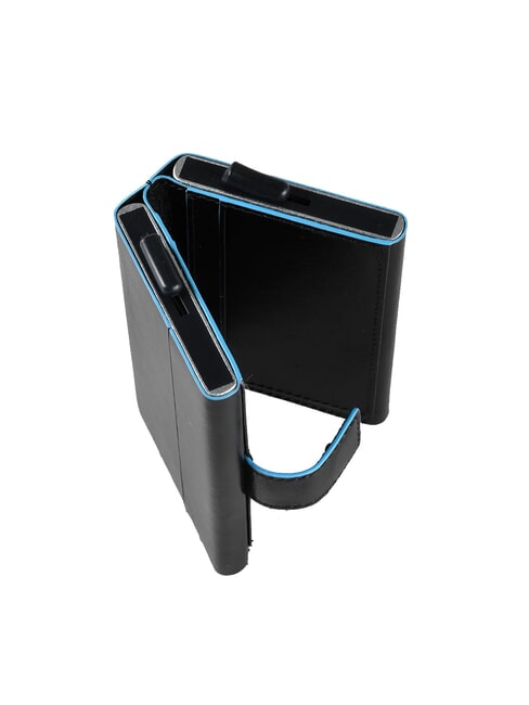 CAMPIONARIO - BLUE SQUARE Portafoglio portacard in pelle  Nero - Portafogli Uomo