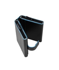 PIQUADRO CAMPIONARIO - BLUE SQUARE Portafoglio portacard in pelle  Nero - Portafogli Uomo - 2