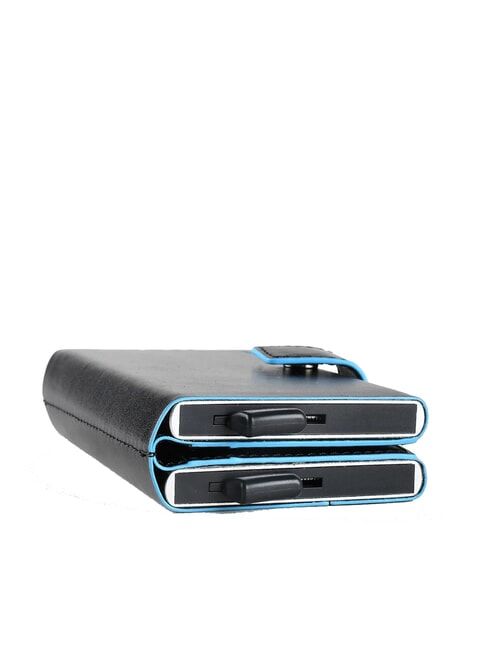 CAMPIONARIO - BLUE SQUARE Portafoglio portacard in pelle  Nero - Portafogli Uomo