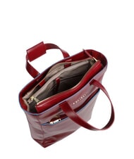 PIQUADRO CAMPIONARIO - BLUE SQUARE Cartella verticale in pelle, pc 14" ROSSO - Cartelle Lavoro - 3