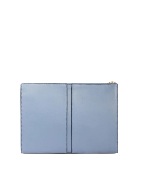 RAY  Custodia porta iPad in pelle blu/marrone - Borse Donna