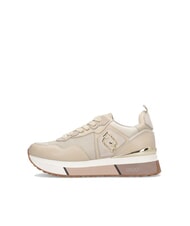 LIUJO MAXI WONDER 01 Sneakers in pelle e mesh brighty rope - Scarpe Donna - 2