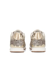 LIUJO MAXI WONDER LOW 02 Sneakers glitter e mesh rope/light gold - Scarpe Donna - 7