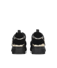 LIUJO MAXI WONDER 01 Sneakers platform con dettagli python nero - Scarpe Donna - 7