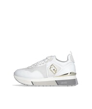 LIUJO MAXI WONDER 01 Sneakers in pelle e mesh white - Scarpe Donna - 2