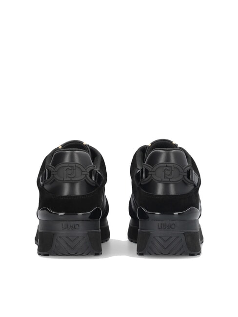 MAXI WONDER 91 Sneakers platform inserti vernice nero - Scarpe Donna