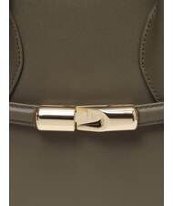 FURLA GOCCIA Borsa a spalla piccola in pelle sage - Borse Donna - 5