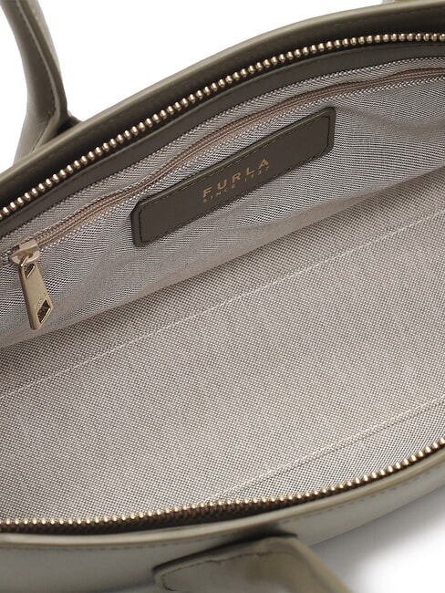 GOCCIA Borsa a spalla piccola in pelle sage - Borse Donna