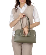 FURLA GOCCIA Borsa a spalla piccola in pelle sage - Borse Donna - 7