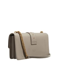 PINKO LOVE ONE CLASSIC Borsa in pelle a tracolla con flap - Borse Donna