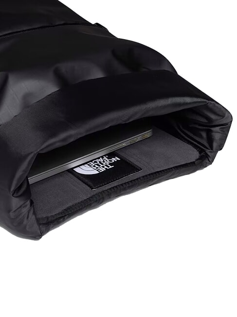 BASE CAMP VOYAGER Zaino rolltop, porta pc fino a 16" tnf black/asphalt grey - Zaini Scuola & Tempo Libero