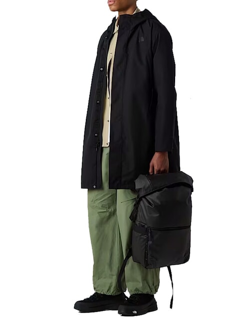 BASE CAMP VOYAGER Zaino rolltop, porta pc fino a 16" tnf black/asphalt grey - Zaini Scuola & Tempo Libero