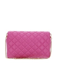 LIUJO CALIWEN Pochette con catena dark pink - Borse Donna - 3