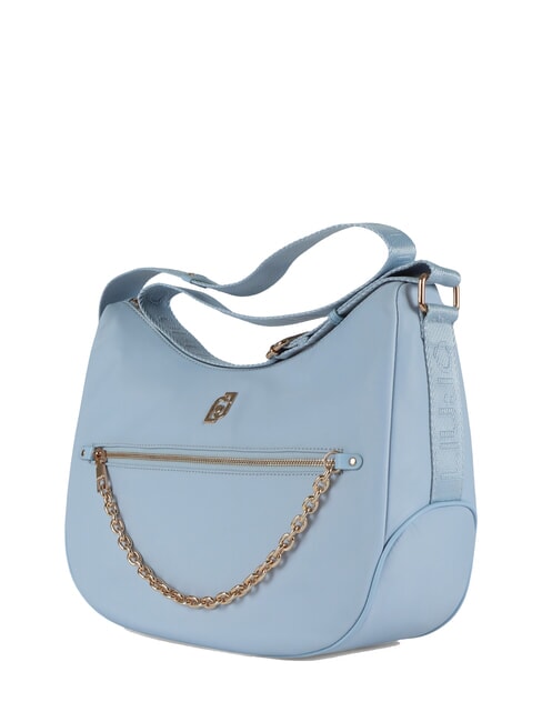 ACHALA Borsa a spalla in nylon con pouch cielo - Borse Donna