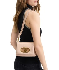 LIUJO LAPUFFY  Mini Bag a tracolla cipria - Borse Donna - 4