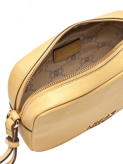 EVRIM Borsa camera case con borchiette cream gold - Borse Donna