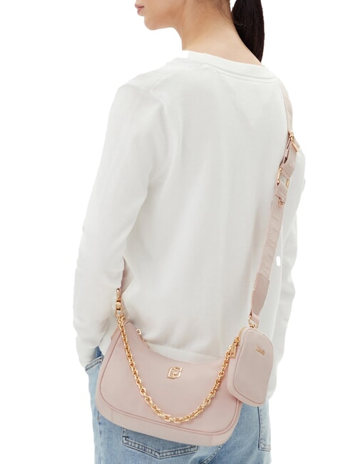 ACHALA Borsa a tracolla con pouch cipria - Borse Donna