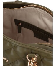 LIUJO KATE Borsa trapuntata manici catena armygreen - Borse Donna - 3