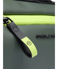 PIQUADRO CORNER SPECIALE GOMMATO Beauty case idrorepellente VERDE - Beauty Case - 3