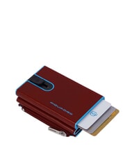 PIQUADRO BLUE SQUARE Portafoglio in pelle con sliding system cuoio4 - Portafogli Uomo - 2