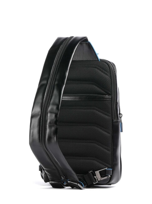 BLUE SQUARE Monospalla portabilità zaino Nero - Zaini da lavoro porta PC