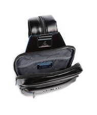 PIQUADRO BLUE SQUARE Monospalla portabilità zaino Nero - Zaini da lavoro porta PC - 4