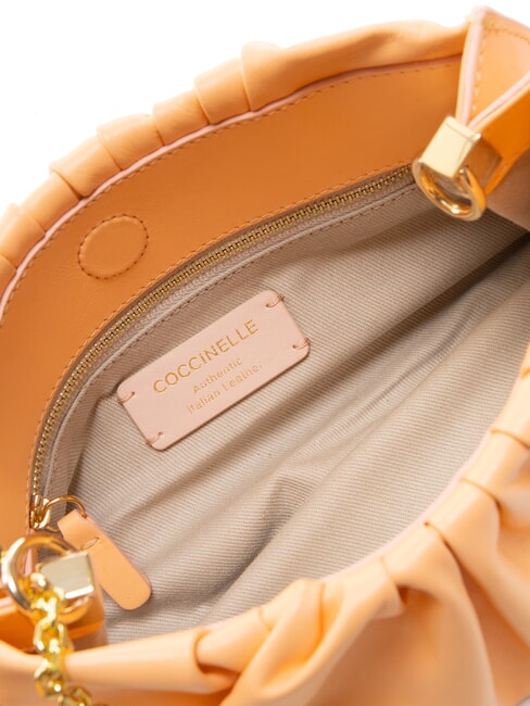 DRAP SMOOTH Borsa in pelle nappa con catena sunrise - Borse Donna