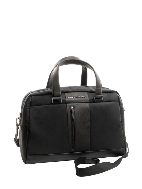 BRIEF ECOLOGICA Borsoncino in tessuto con tracolla Nero - Borsoni