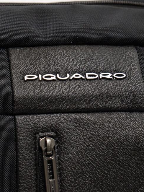 BRIEF ECOLOGICA Borsoncino in tessuto con tracolla Nero - Borsoni