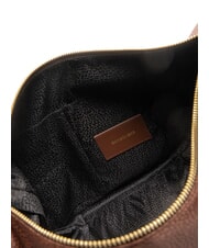 BORBONESE LUNA BAG MIDDLE ECO LINE Sacca a tracolla noisette - Borse Donna - 5