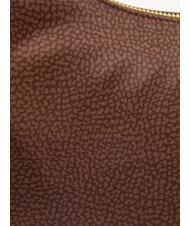 BORBONESE LUNA BAG SMALL ECO LINE Sacca con tracolla noisette - Borse Donna - 3