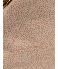 BORBONESE CAMOSCIO SEXY MEDIUM Borsa a mano in pelle scamosciata mushroom - Borse Donna - 3