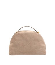 BORBONESE CAMOSCIO SEXY MEDIUM Borsa a mano in pelle scamosciata mushroom - Borse Donna - 4