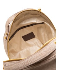 BORBONESE CAMOSCIO SEXY MEDIUM Borsa a mano in pelle scamosciata mushroom - Borse Donna - 5