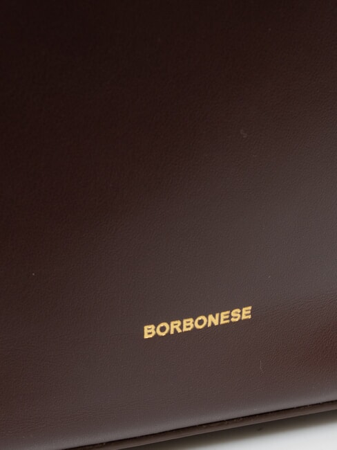 BRIDLE MEDIUM HOBO Borsa a spalla in pelle castano/mushroom - Borse Donna