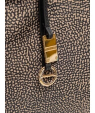 BORBONESE TWINNIE SMALL Borsa a spalla  OP/NATURALE/NERO - Borse Donna - 3