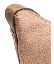 BORBONESE HOBO LUNA MINI ECO LINE Borsa sacca a tracolla mauve - Borse Donna - 3