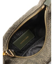 BORBONESE HOBO LUNA MINI ECO LINE Borsa sacca a tracolla alloro - Borse Donna - 5