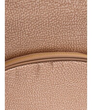 BORBONESE MEDIUM ECO LINE Zaino rotondo con tasca mauve - Borse Donna - 3