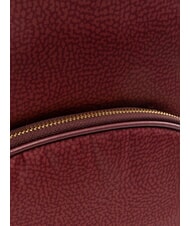 BORBONESE MEDIUM ECO LINE Zaino rotondo con tasca merlot - Borse Donna - 3
