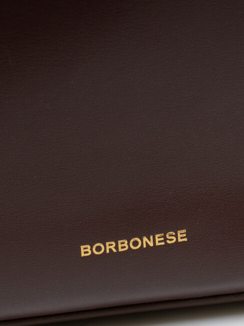 BRIDLE MEDIUM SHOPPER Borsa a mano in pelle nappata castano/mushroom - Borse Donna