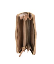 BORBONESE CLASSICA Portafoglio grande zip around mauve - Portafogli Donna - 2