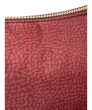 BORBONESE LUNA BAG SMALL ECO LINE Sacca con tracolla merlot - Borse Donna - 4